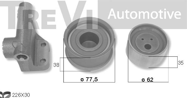 Trevi Automotive KD1506 - Timing Belt Set car-mod.net