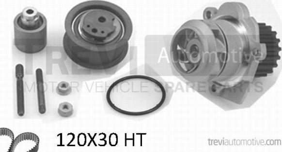 Trevi Automotive KD1001HP2 - Water Pump & Timing Belt Set car-mod.net