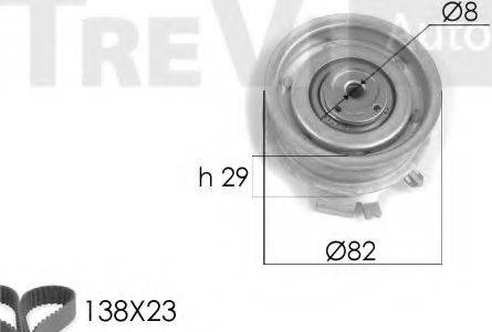 Trevi Automotive KD1158 - Timing Belt Set car-mod.net