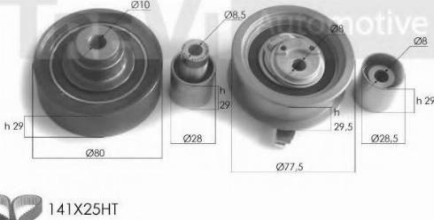 Trevi Automotive KD1101 - Timing Belt Set car-mod.net
