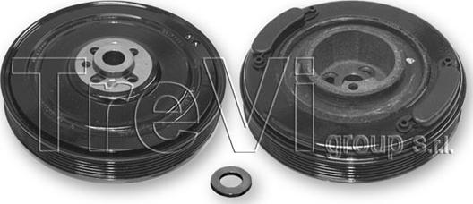 Trevi Automotive PC1224 - Belt Pulley, crankshaft car-mod.net