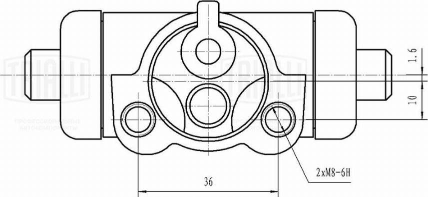 Trialli CF 0150 - Wheel Brake Cylinder car-mod.net