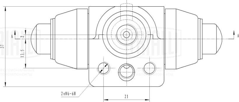 Trialli CF 2001 - Wheel Brake Cylinder car-mod.net