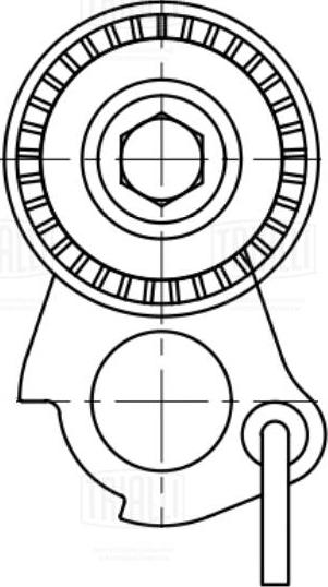 Trialli CM 5079 - Belt Tensioner, v-ribbed belt car-mod.net