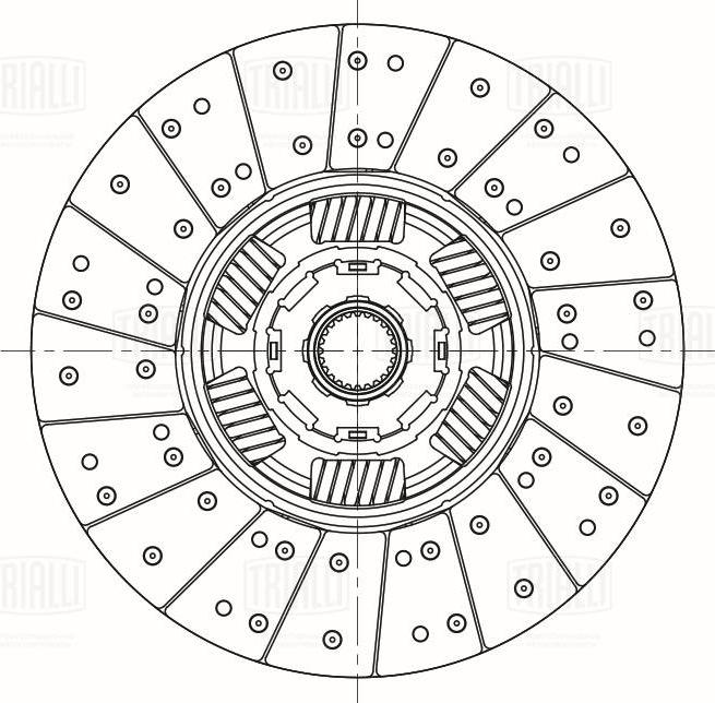 Trialli FD 409 - Release Plate, clutch car-mod.net