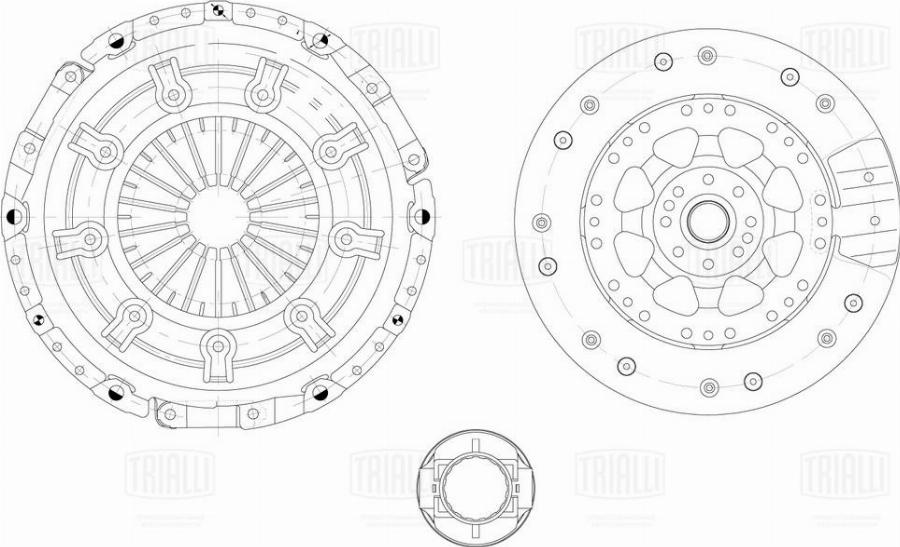Trialli FR 1810 - Clutch Kit car-mod.net