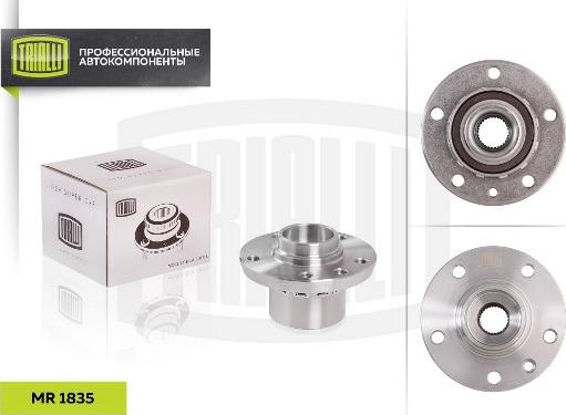 Trialli MR 1835 - Bearing Kit, wheel hub car-mod.net