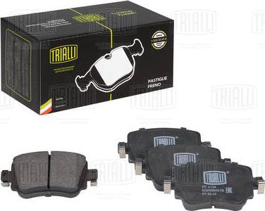 Trialli PF 4124 - Brake Pad Set, disc brake car-mod.net