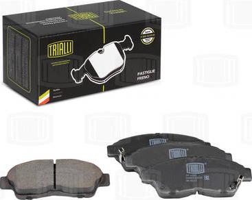 Trialli PF 4343 - Brake Pad Set, disc brake car-mod.net