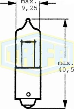 Trifa 01643 - Bulb, indicator car-mod.net