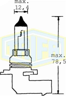 Trifa 61621 - Bulb, spotlight car-mod.net