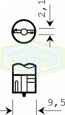 Trifa 01732 - Bulb, indicator car-mod.net