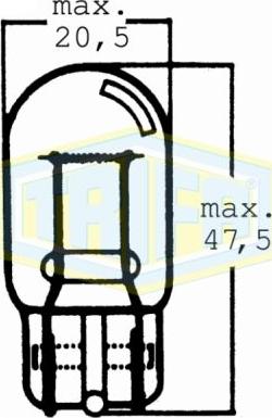 Trifa 01781 - Bulb, indicator car-mod.net