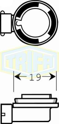 Trifa 02011 - Bulb, headlight car-mod.net
