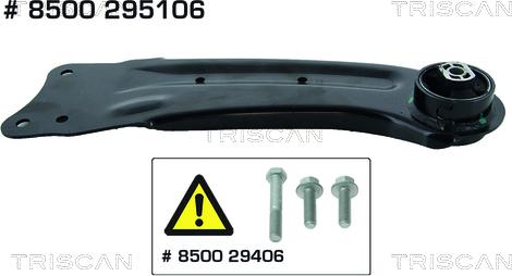 Triscan 8500 295106 - Track Control Arm car-mod.net