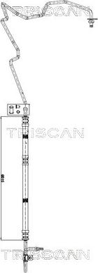 Triscan 8516 16004 - Hydraulic Hose, steering system car-mod.net