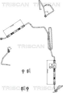 Triscan 8516 29047 - Hydraulic Hose, steering system car-mod.net