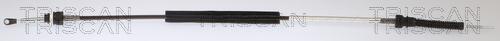 Triscan 8140 29711 - Cable, tip, manual transmission car-mod.net