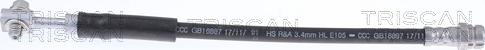 Triscan 8150 29339 - Brake Hose car-mod.net