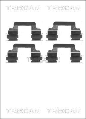 Triscan 8105 101630 - Accessory Kit for disc brake Pads car-mod.net