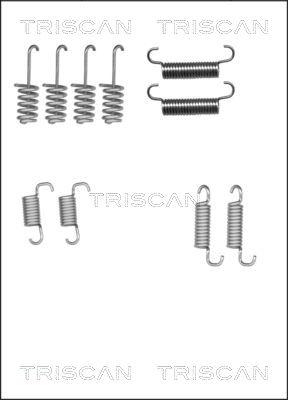 Triscan 8105 102616 - Accessory Kit, parking brake shoes car-mod.net