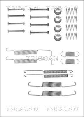 Triscan 8105 292421 - Accessory Kit, brake shoes car-mod.net