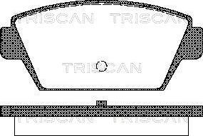 DACO Germany 323009 - Brake Pad Set, disc brake car-mod.net