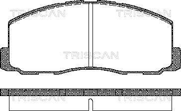 Pemebla JAPPA-525AF - Brake Pad Set, disc brake car-mod.net