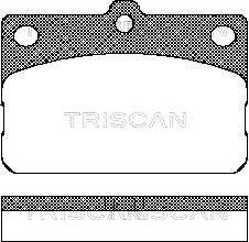 MDR MFP-2210 - Brake Pad Set, disc brake car-mod.net