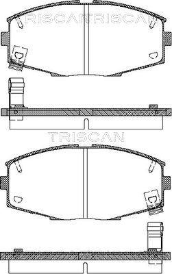 WXQP 41813 - Brake Pad Set, disc brake car-mod.net