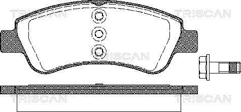 AUGROS 55667257 - Brake Pad Set, disc brake car-mod.net