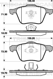 ACDelco AC694781D - Brake Pad Set, disc brake car-mod.net