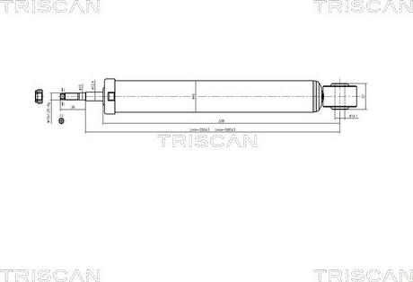 Triscan 8705 29201 - Shock Absorber car-mod.net
