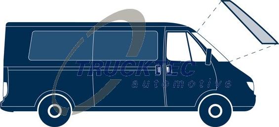 Trucktec Automotive 01.50.018 - Seal, windscreen car-mod.net