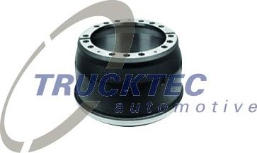 Trucktec Automotive 01.35.809 - Brake Drum car-mod.net