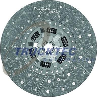 Trucktec Automotive 01.23.100 - Clutch Disc car-mod.net