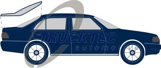 Trucktec Automotive 02.53.036 - Seal, boot / cargo area lid car-mod.net