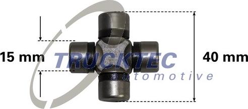 Trucktec Automotive 02.34.033 - Joint, steering column car-mod.net