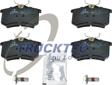 Trucktec Automotive 07.35.105 - Brake Pad Set, disc brake car-mod.net