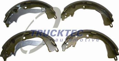 Trucktec Automotive 07.35.317 - Brake Shoe Set, parking brake car-mod.net