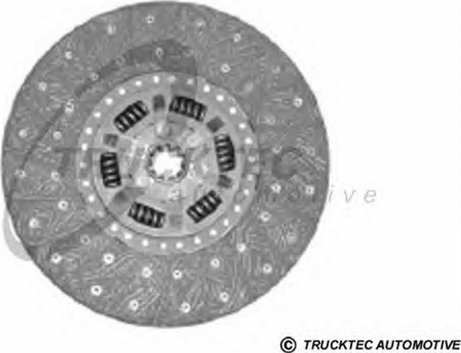 Trucktec Automotive 07.23.102 - Clutch Disc car-mod.net