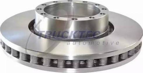 Trucktec Automotive 14.35.011 - Brake Disc car-mod.net