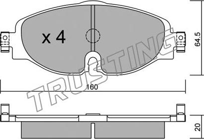 ACDelco 19377454 - Brake Pad Set, disc brake car-mod.net