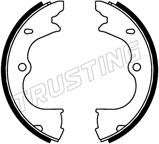 Trusting 253.743 - Brake Shoe Set, parking brake car-mod.net