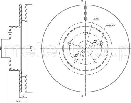 Trusting DF423 - Brake Disc car-mod.net