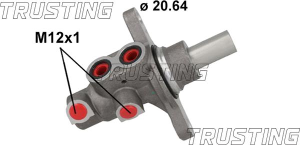 Trusting PF1034 - Brake Master Cylinder car-mod.net