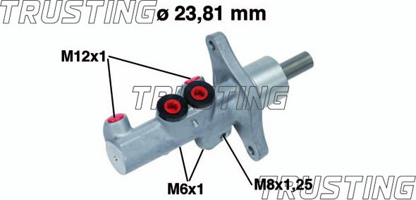 Trusting PF868 - Brake Master Cylinder car-mod.net