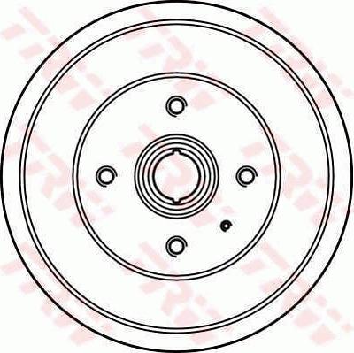 TRW DB4247 - Brake Drum car-mod.net