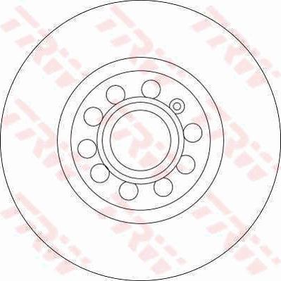 TRW DF4464 - Brake Disc car-mod.net