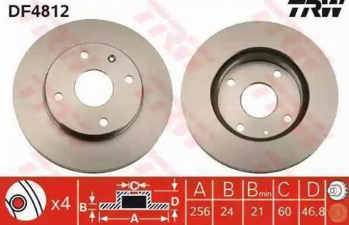 Ashika 60-0W-009 - Brake Disc car-mod.net